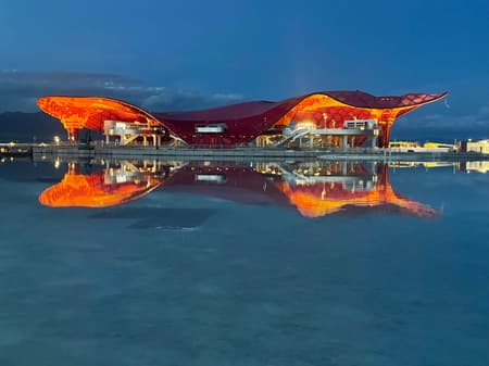 Chaka Salt Lake Tourist Railway Station
